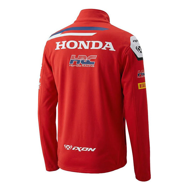 Honda HRC Racing Team Sweat à capuche zippé Rot Replica 2026 pour homme IXON 