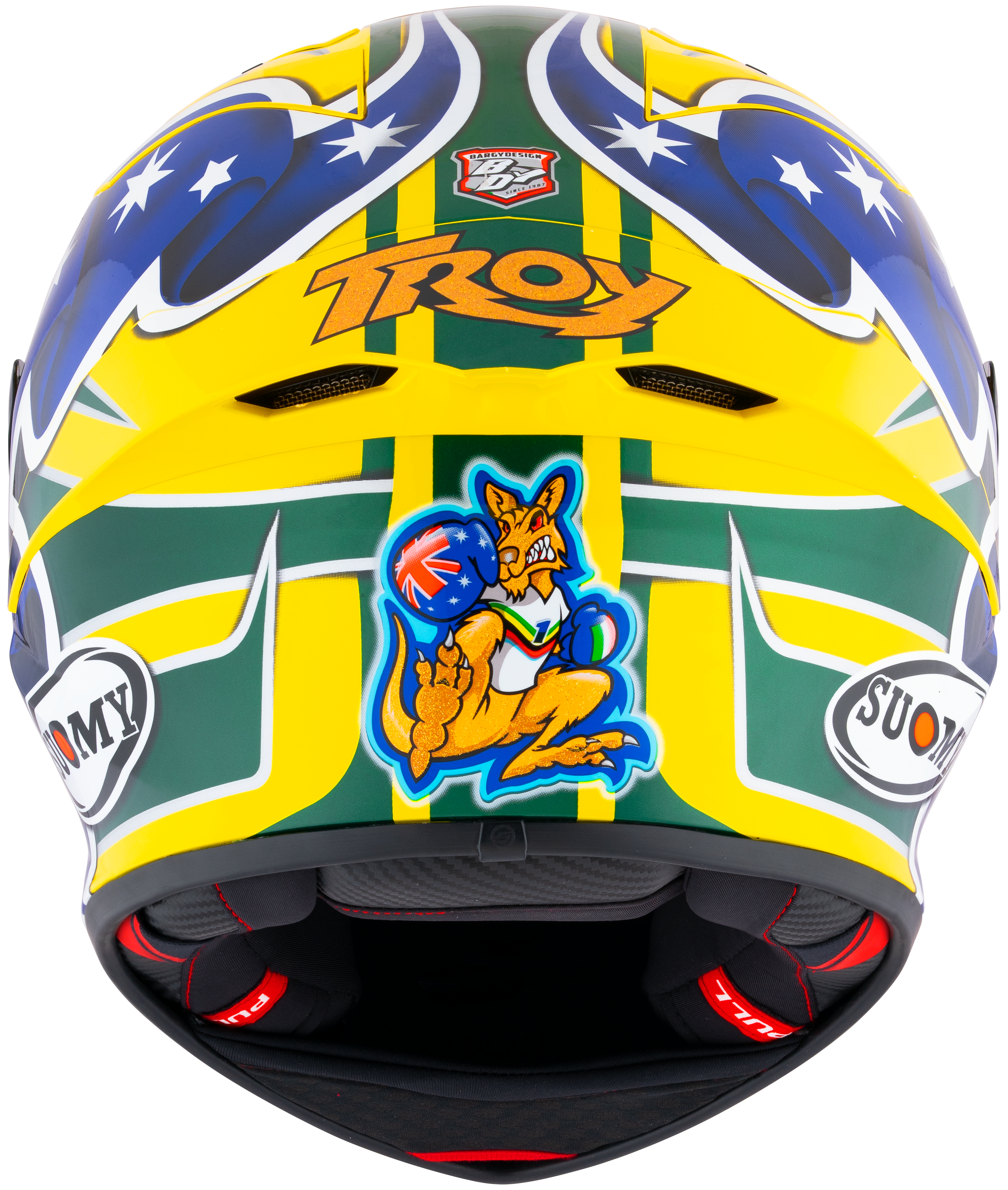 Suomy S1-XR GP Helm Troy Bayliss Replica 2005 K6SX0002