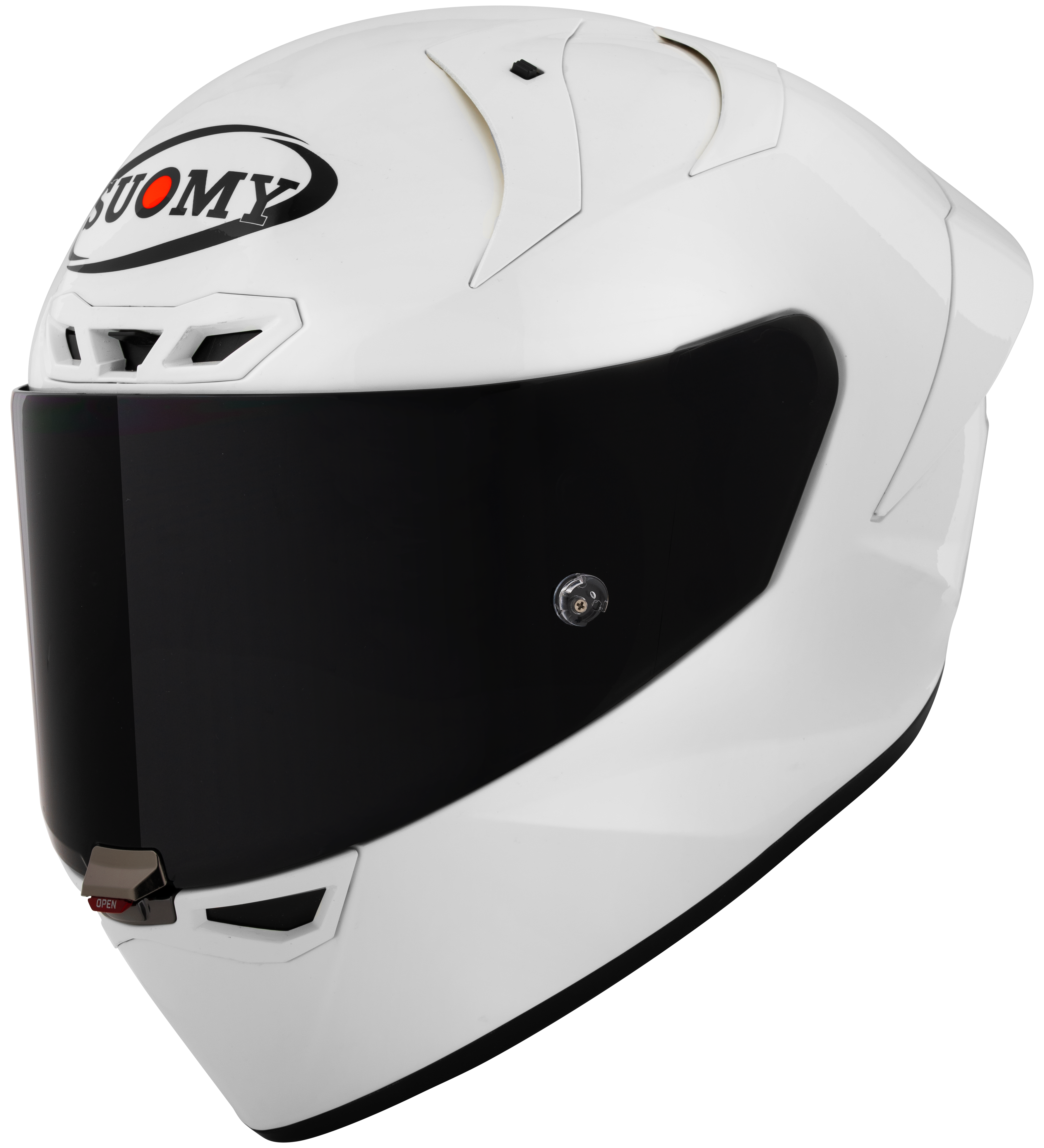 Suomy S1-XR GP Helm Plain White Glossy K6SX00W3
