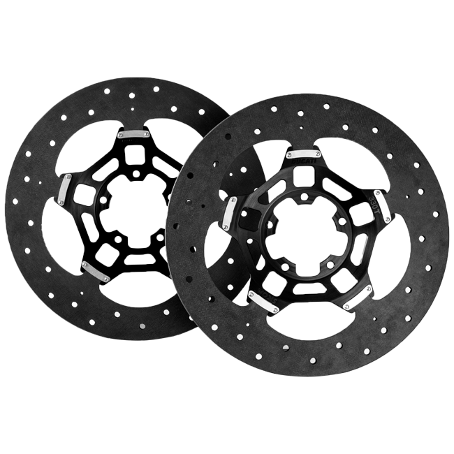 SICOM Carbon-Keramik Bremsscheiben T-Drive SSP 330x6mm Kit Ducati Panigale V4/S/R (18-24)