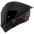 KYT R1R Racing Helm Plain schwarz matt Y6R100X6