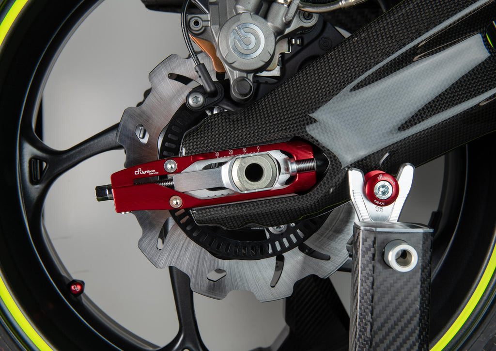 Řetězový napínač Lighttech Triumph Street Triple 765 R / RS (23-25) TETR003