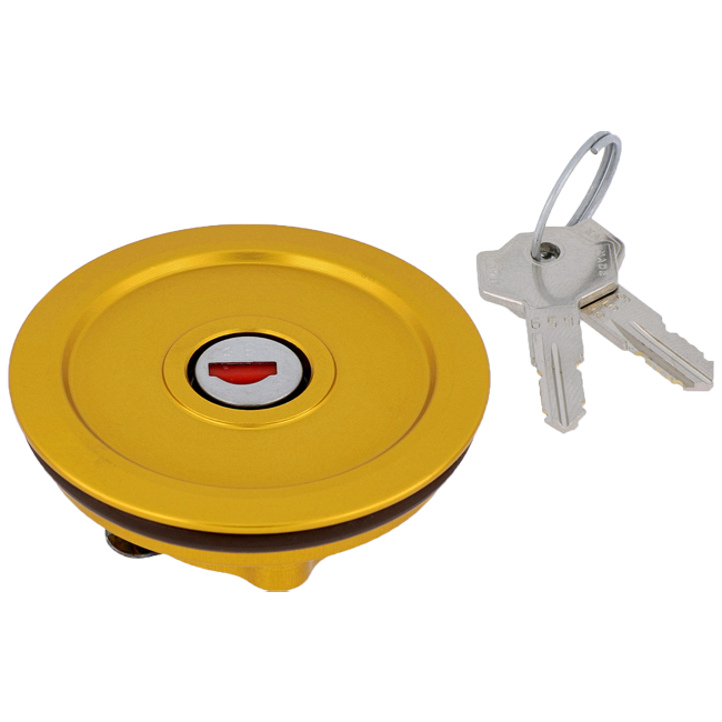 Capuchon de bouchon de réservoir avec verrouillage à clé CNC Racing TSU01 