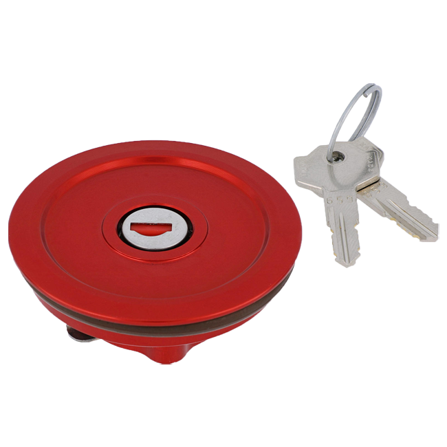 Capuchon de bouchon de réservoir avec verrouillage à clé CNC Racing TSU01 