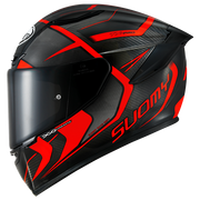 Capacete Suomy TX-Pro Carbon Advance Vermelho Fluorescente K6TX0003 