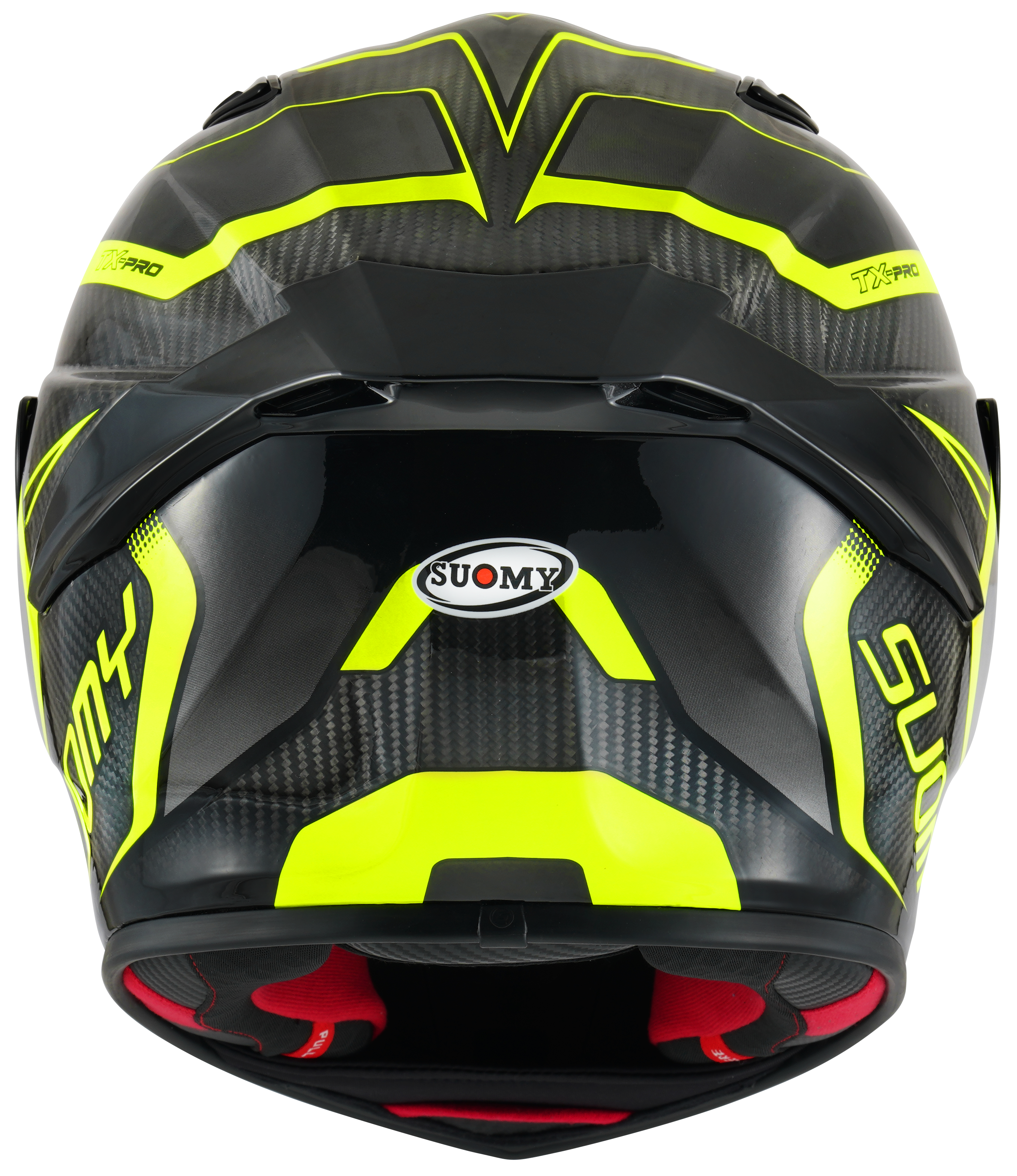 Suomy TX-Pro Helm Carbon Advance Gelb Fluo K6TX0005