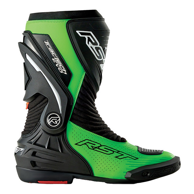 RST Tractech EVO D3O Shoes Motorcycle Boots | Men | Green/Black | 103700 