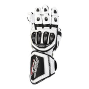 Gants en cuir moto RST Tractech Evo 4 | Homme | Blanc | 102666 