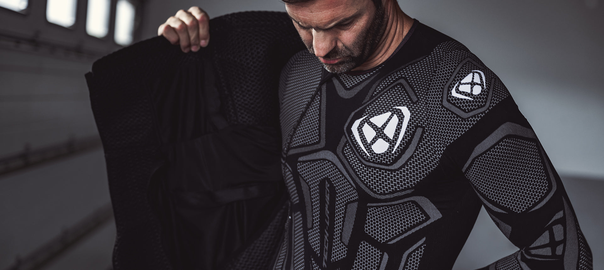 IXON Baselayer-Langarmshirt Seamless Underground | Herren