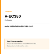 Akrapovic Endkappe Aprilia RS 660 / TUONO 660 (21-26) V-EC380 — Platzhalter, kein Herstellerfoto verfügbar