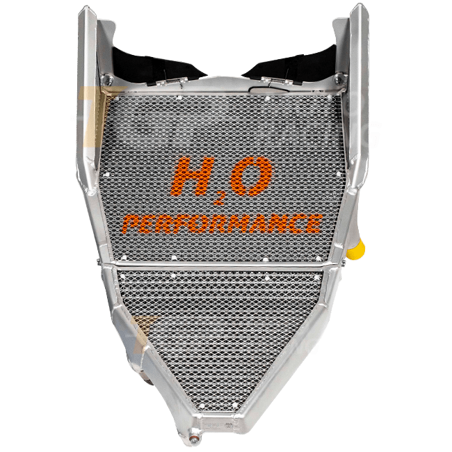 H2O Performance Water + Oil Cooler EVO Kit Ducati Panigale V4/S (25-26) 