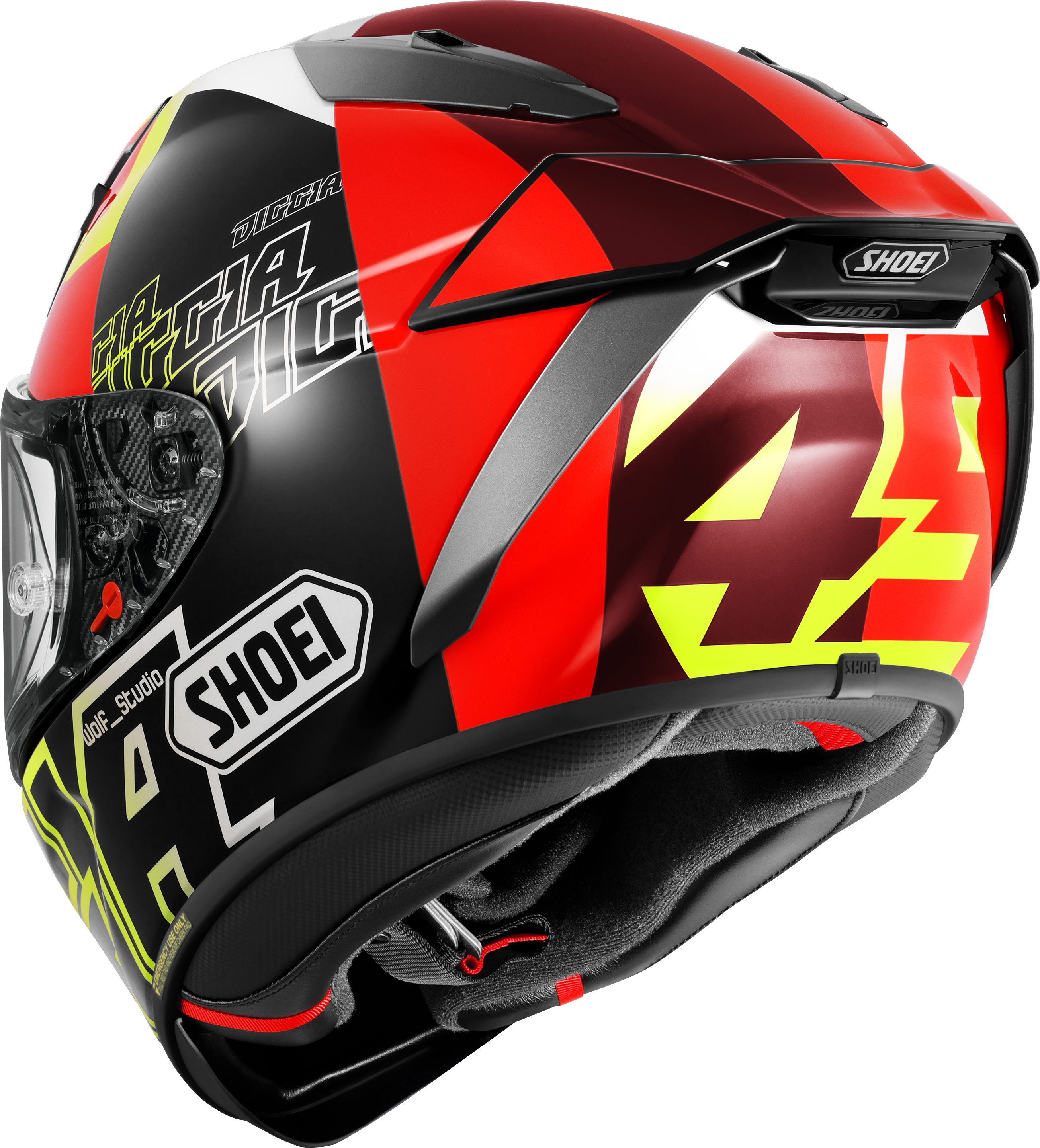 Shoei X-SPR PRO helmet Diggia2 TC-3 Fabio Di Giannantonio Replica