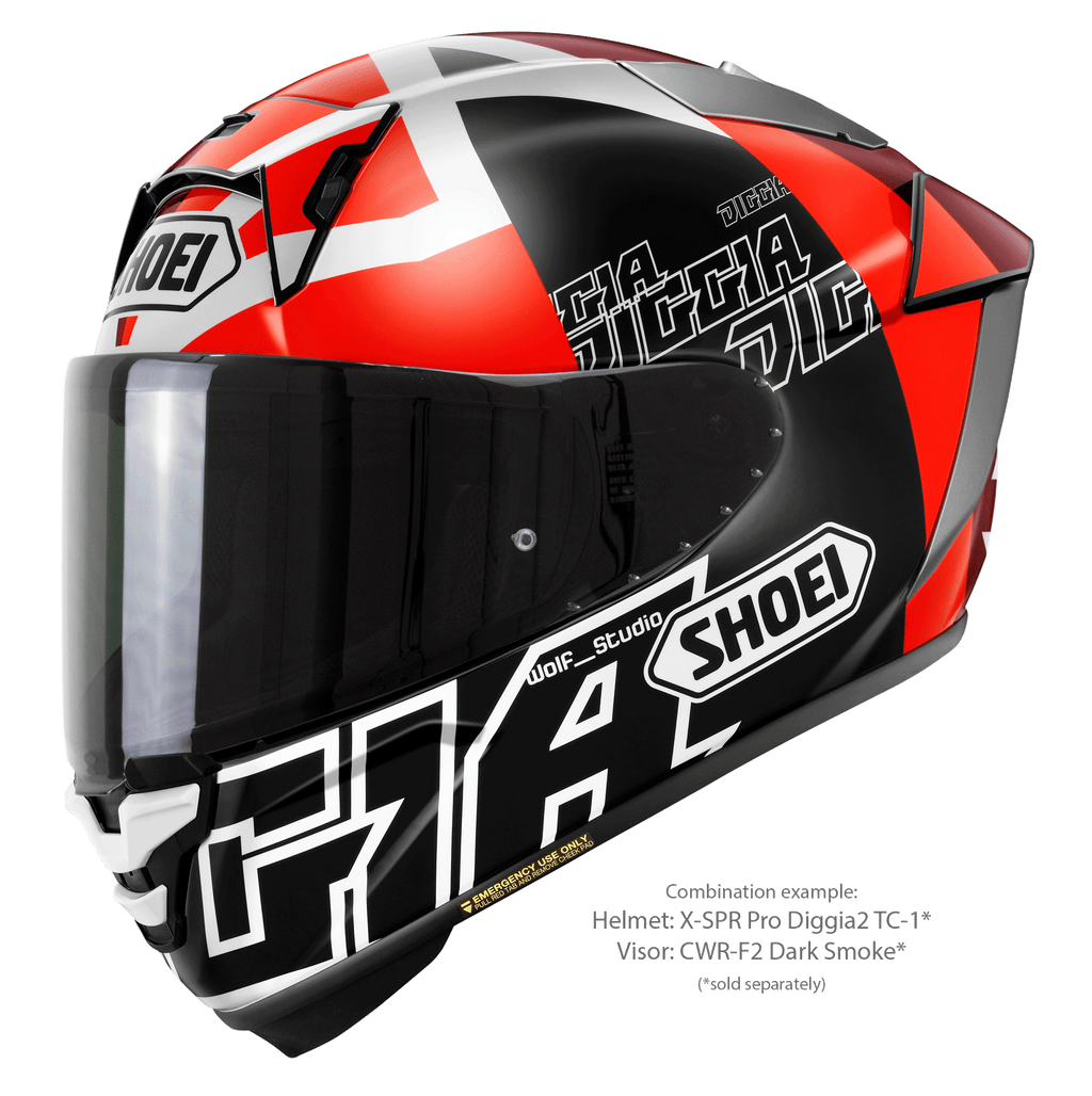 Shoei X-SPR Pro Diggia2 Tc-1 Fabio Di Giannantonio Replica 2024