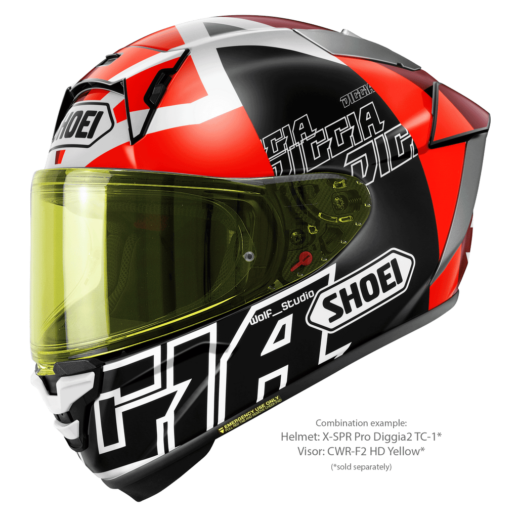 Shoei X-SPR Pro Diggia2 Tc-1 Fabio Di Giannantonio Replica 2024