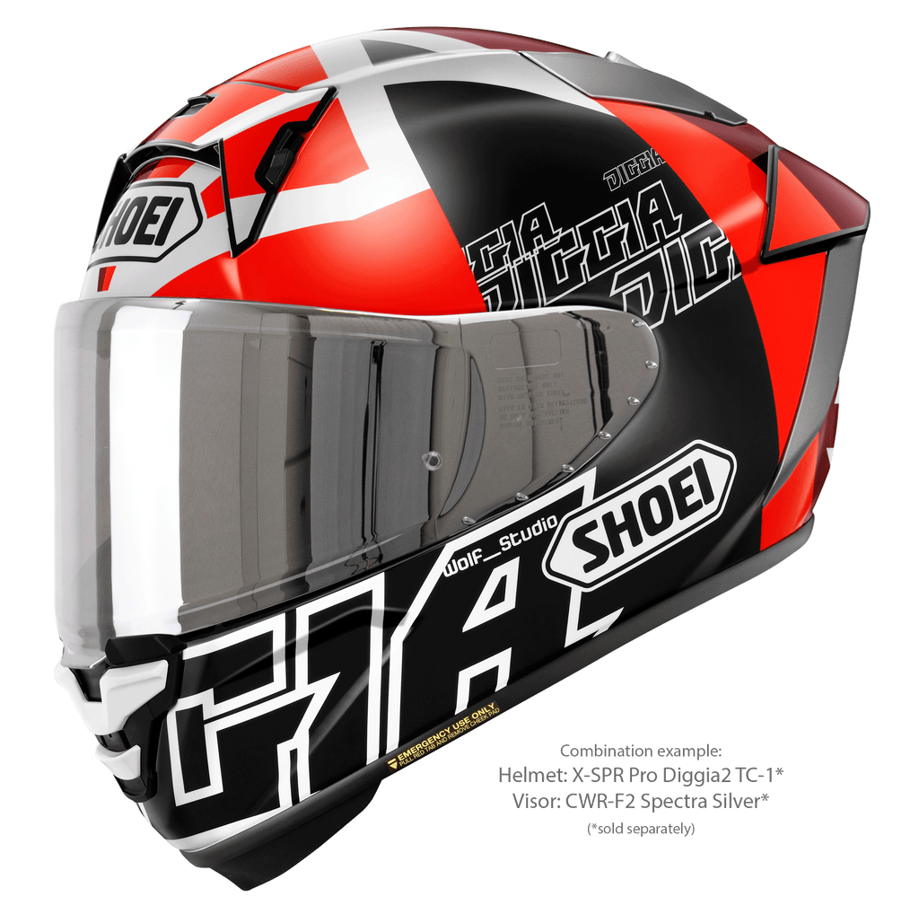 Shoei X-SPR Pro Diggia2 Tc-1 Fabio Di Giannantonio Replica 2024