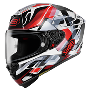 Casco Shoei X-SPR PRO Valion TC-1 Rosso / Grigio 