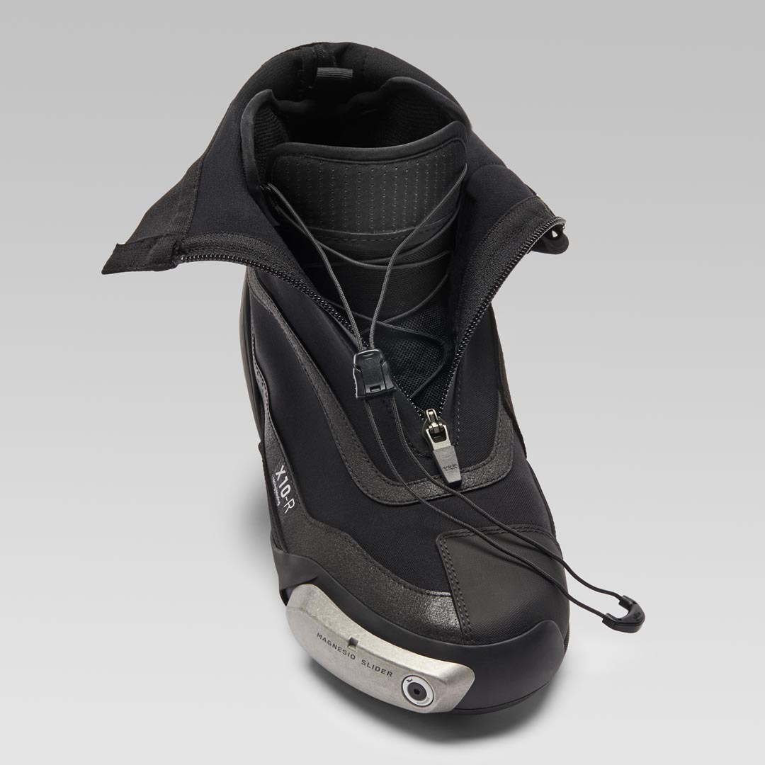 Bottes de moto XPD X10-R Racing et de route | Hommes | Noir/Orange 