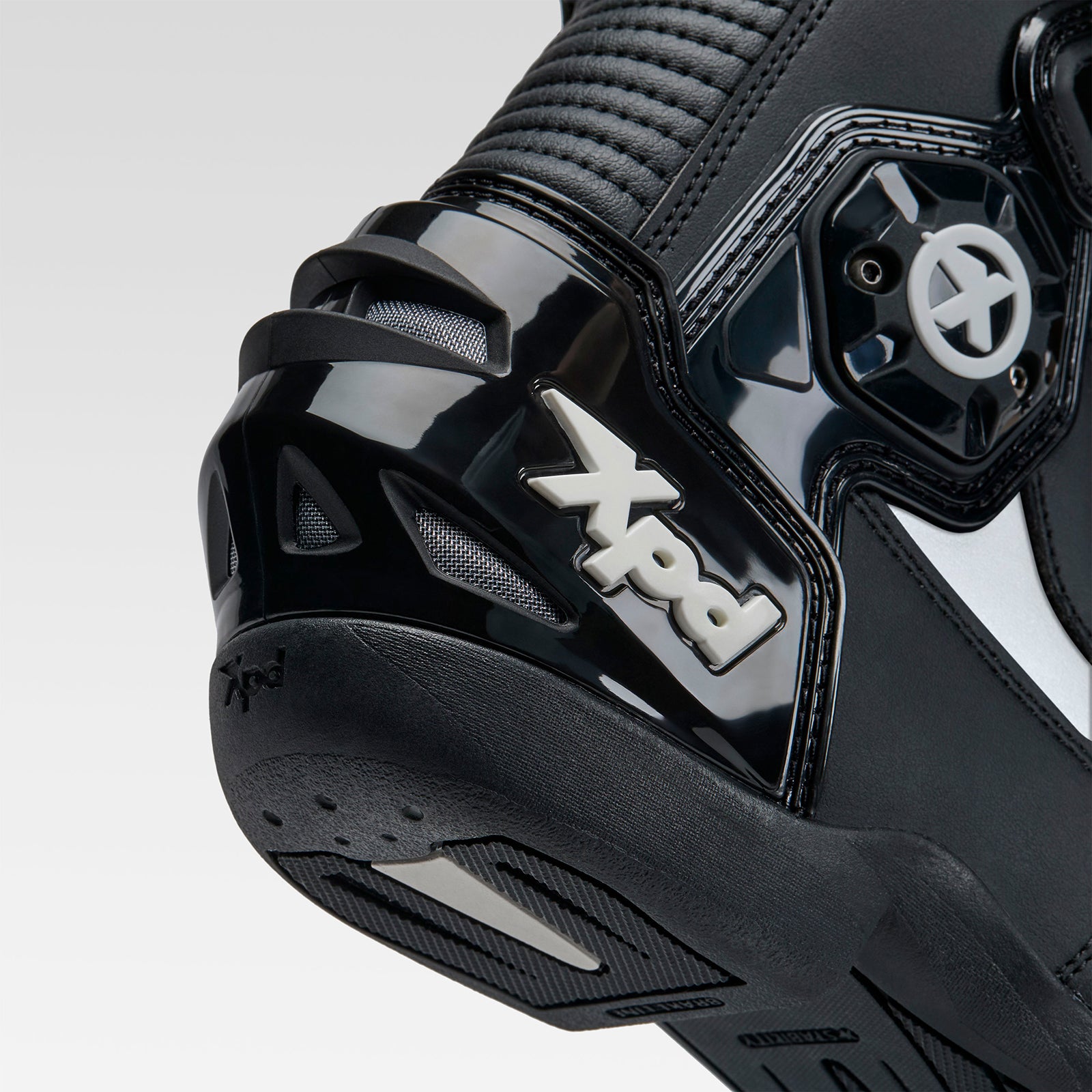 Botas de moto XPD XP-Mode | Homens | Preto/Branco 