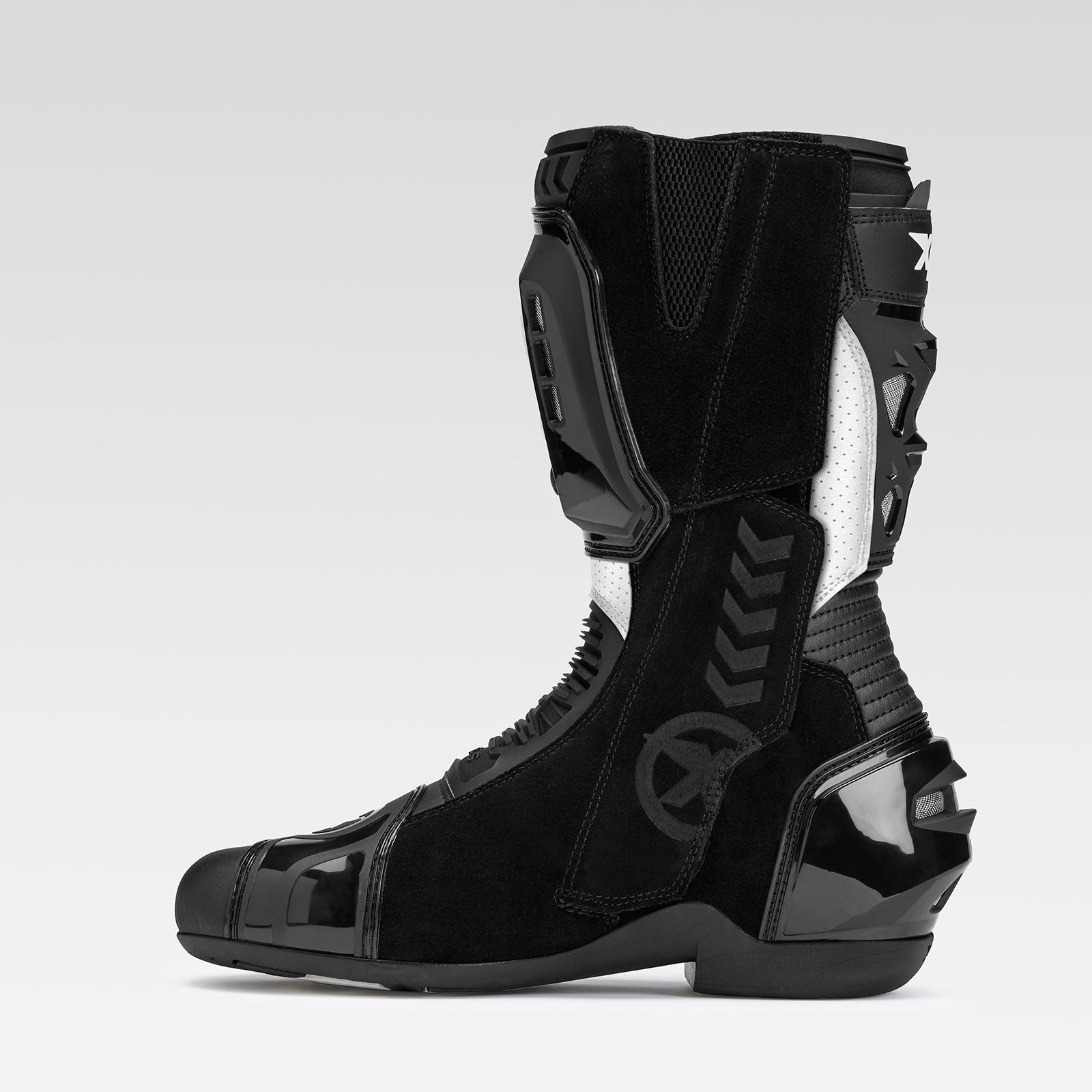 Botas de moto XPD XP-Mode | Homens | Preto/Branco 