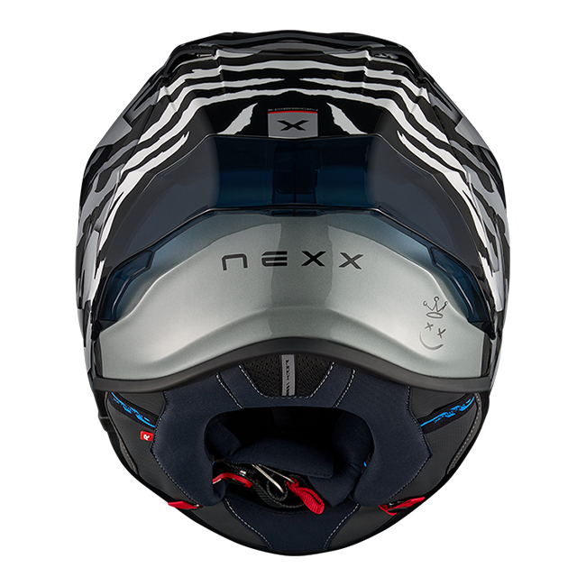 Nexx X.R3R Kask Ziger Karbon Siyah Gri 01XR323513066 