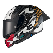 Nexx X.R3R Kask Ziger Karbon Gri Altın 01XR323513378 