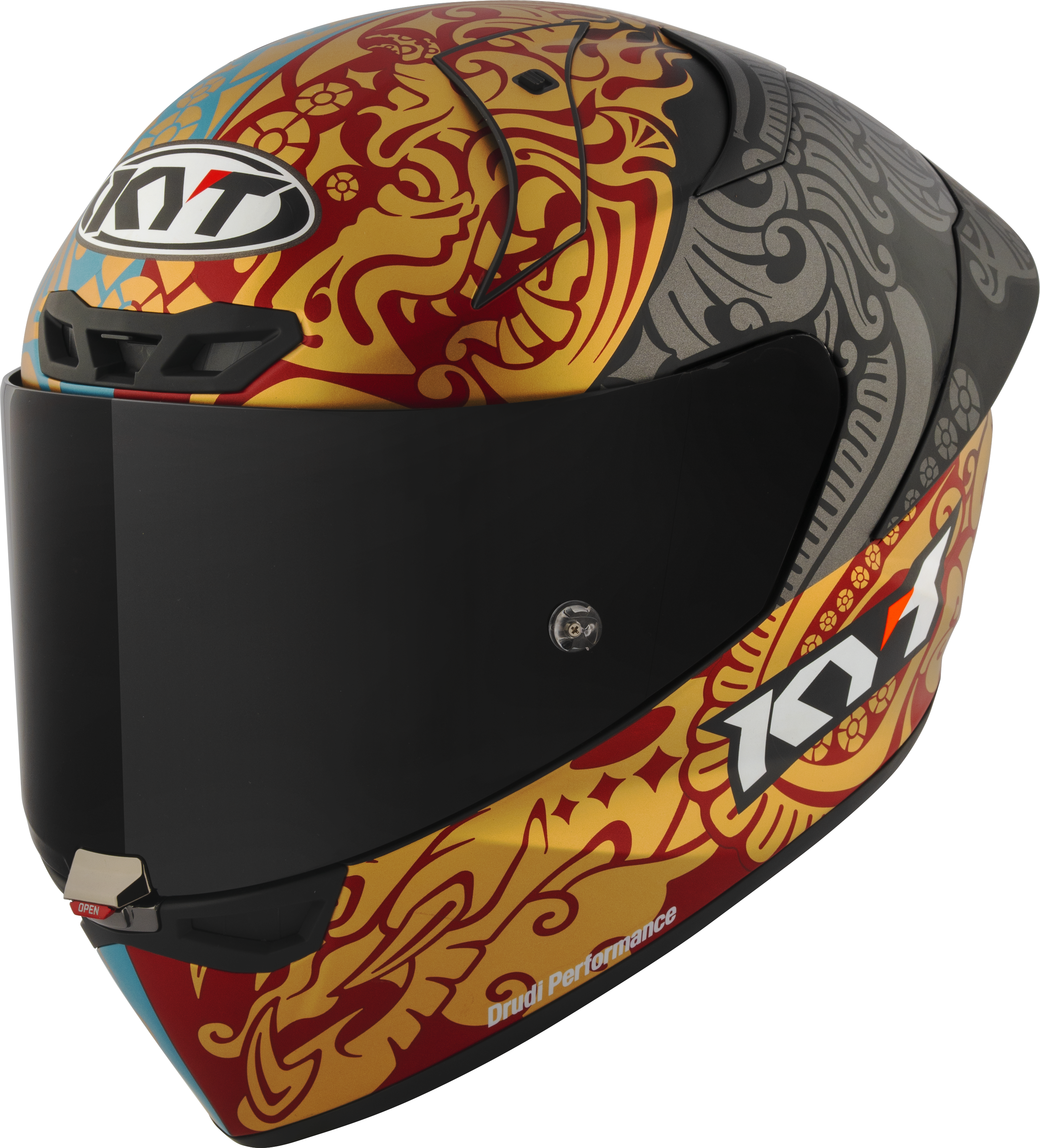 Casque de course KYT KX-1 Enea Bastianini Réplique Indonésie 2023 Y6KX0004 