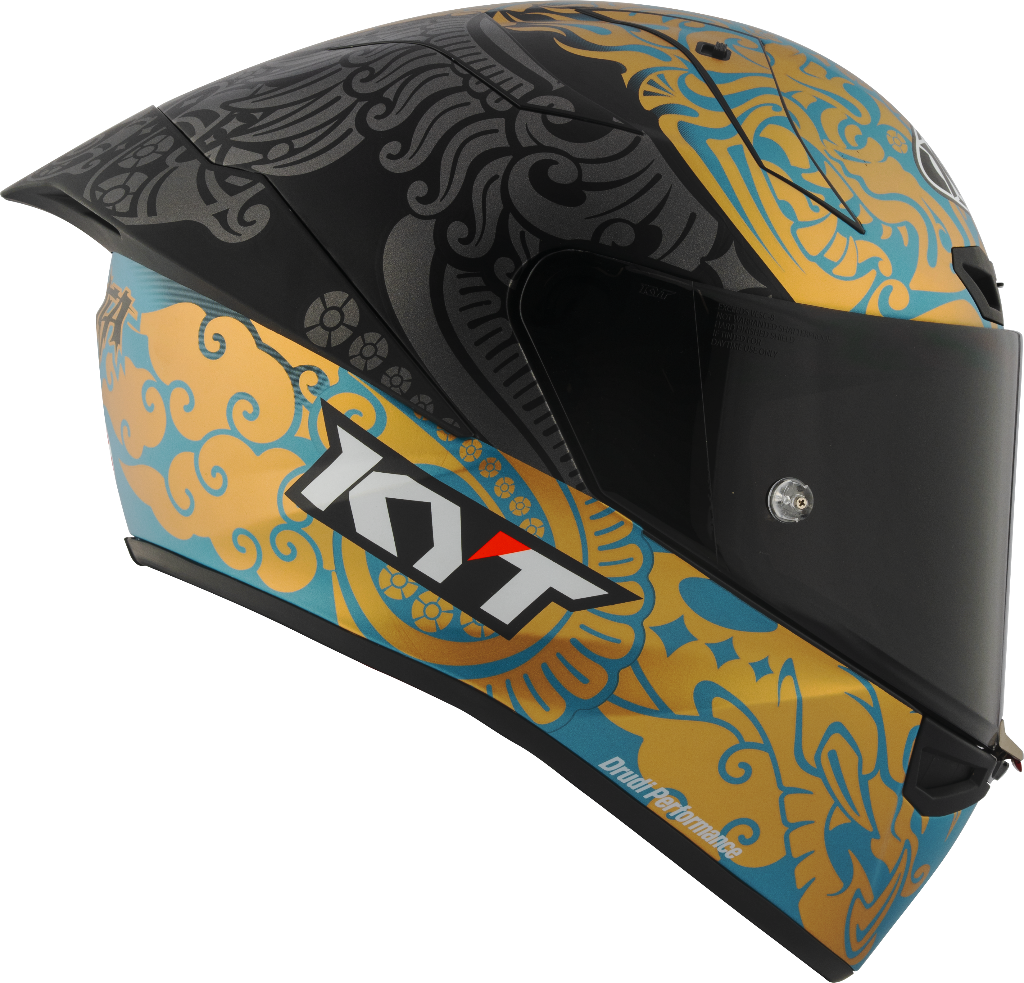 Casque de course KYT KX-1 Enea Bastianini Réplique Indonésie 2023 Y6KX0004 