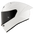 KYT KX-1 Race GP Casco Pieno Bianco Y6KXX0W3 