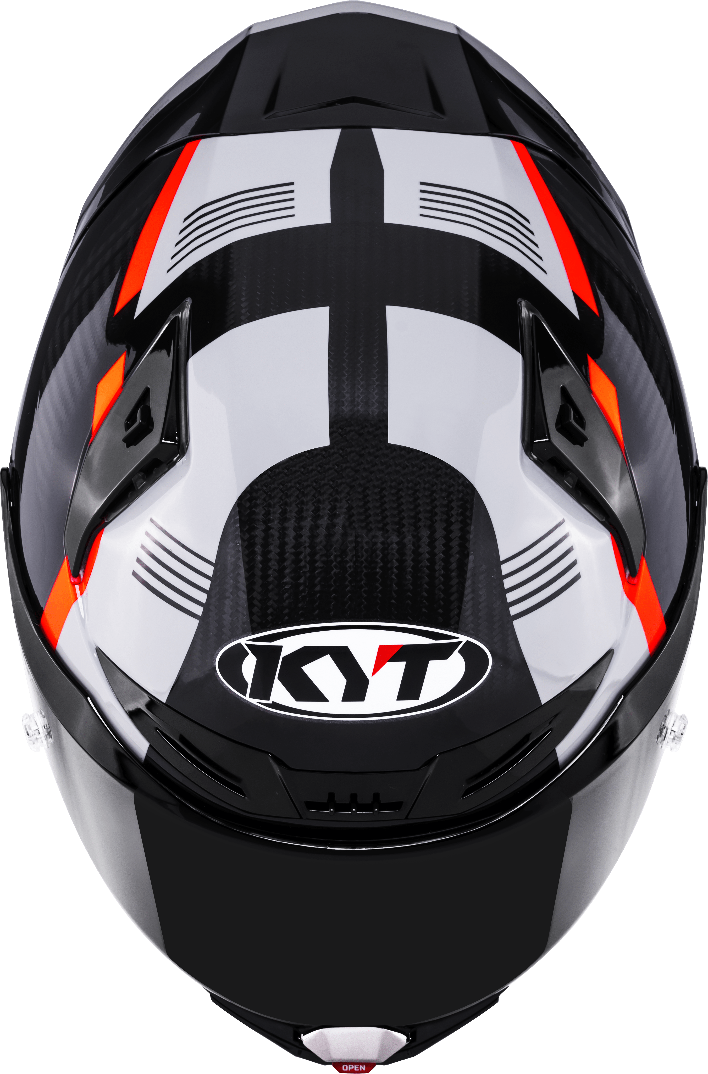 KYT R1R Capacete de Corrida Carbon Zone Vermelho Y6R10007 