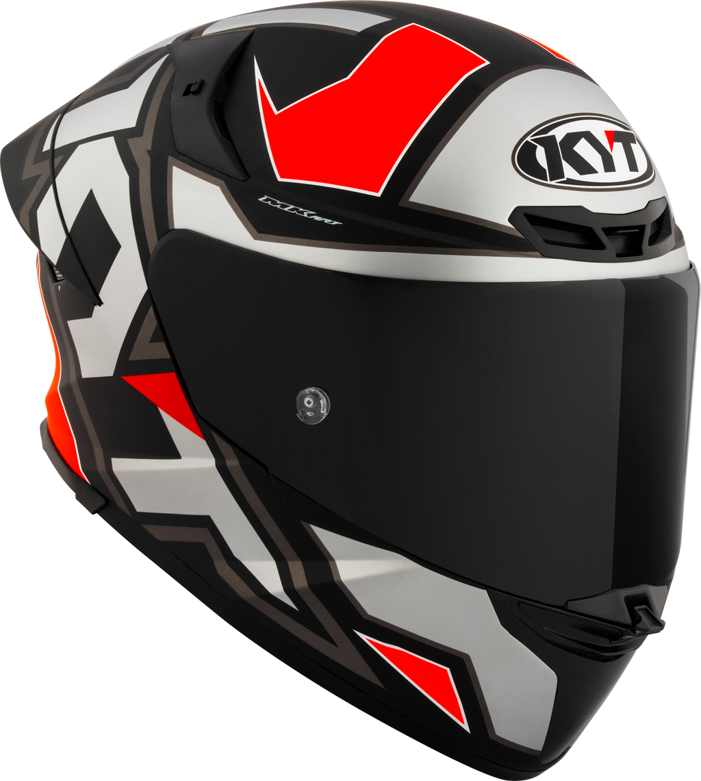 Kyt tt-revo helm อิเล็กตรอนสีเทาสีแดง Matt y6tr0006