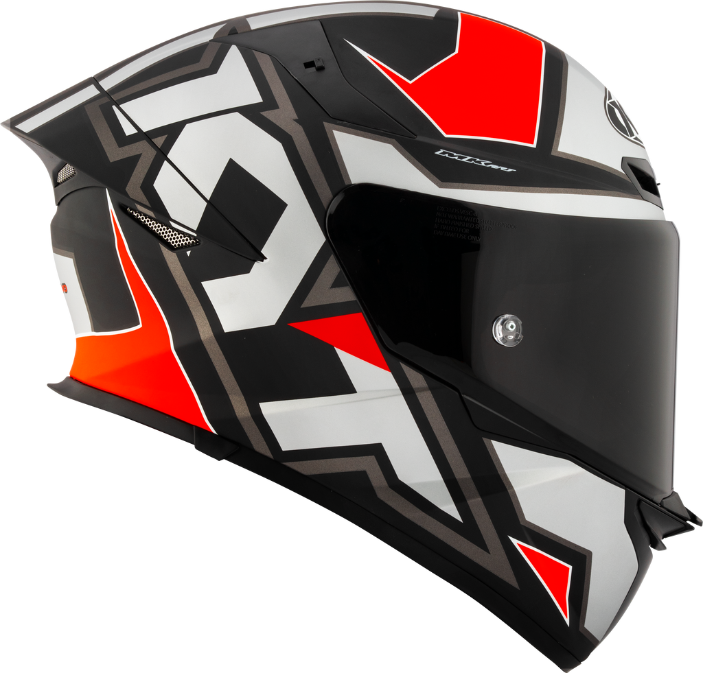 Kyt tt-revo helm อิเล็กตรอนสีเทาสีแดง Matt y6tr0006