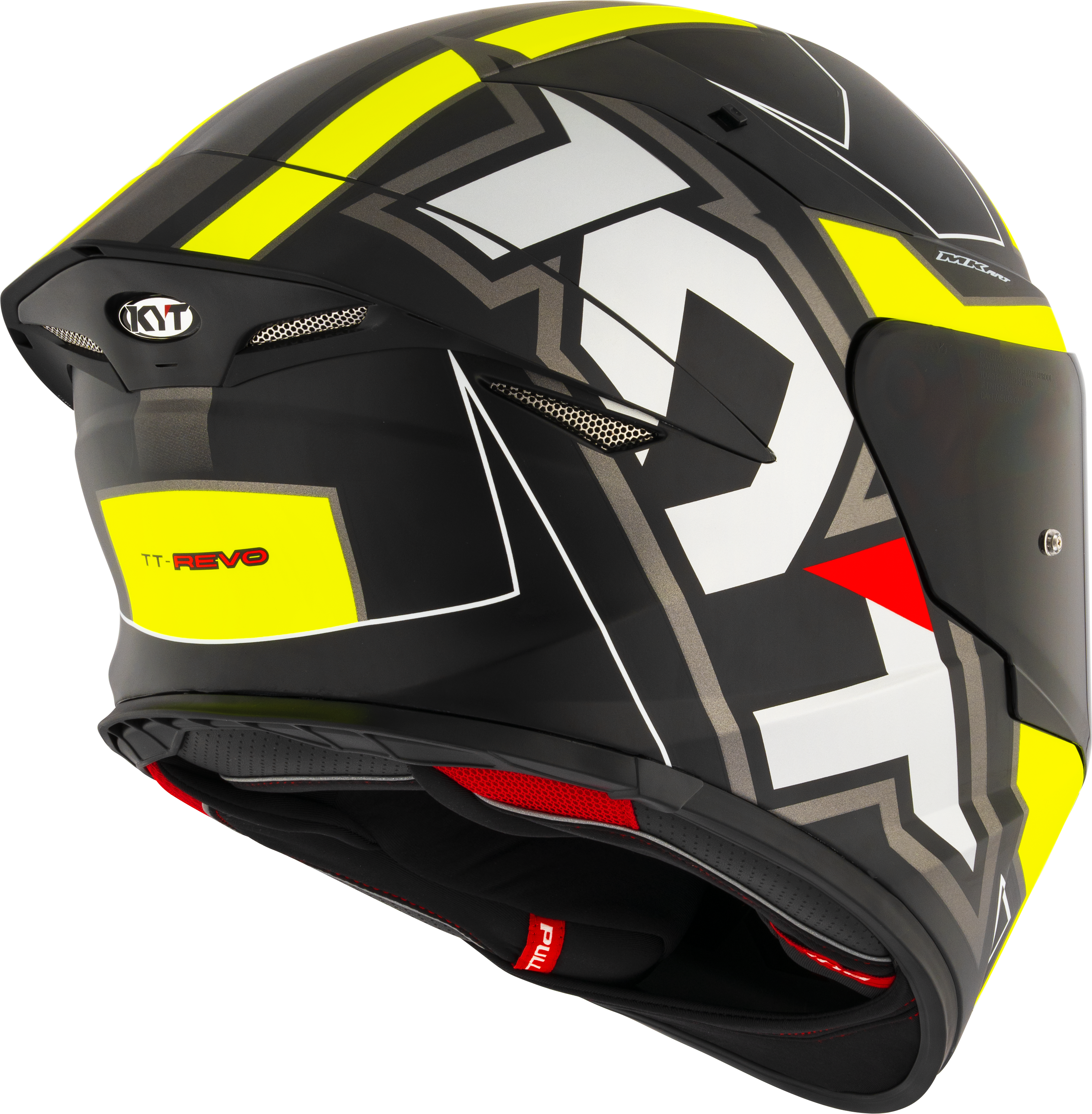 Kyt tt-revo elm elettrone giallo nero matt y6tr0007