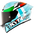 Kyt TT-Revo Helm Leopard Racing Replica Italy Tricolore Y6tr0017