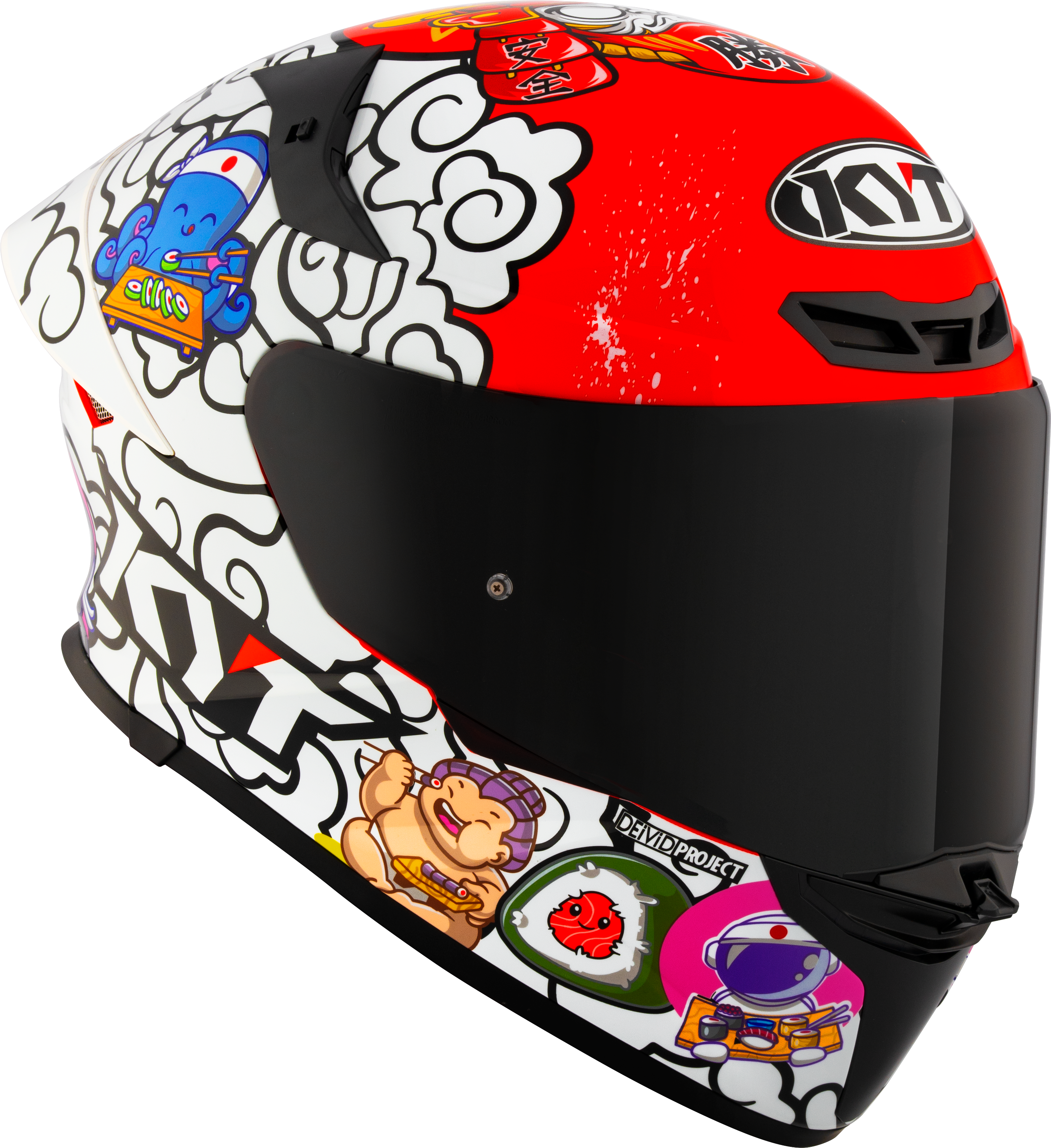 KYT TT-Revo Helm Sushi Tijd Y6TR0042 
