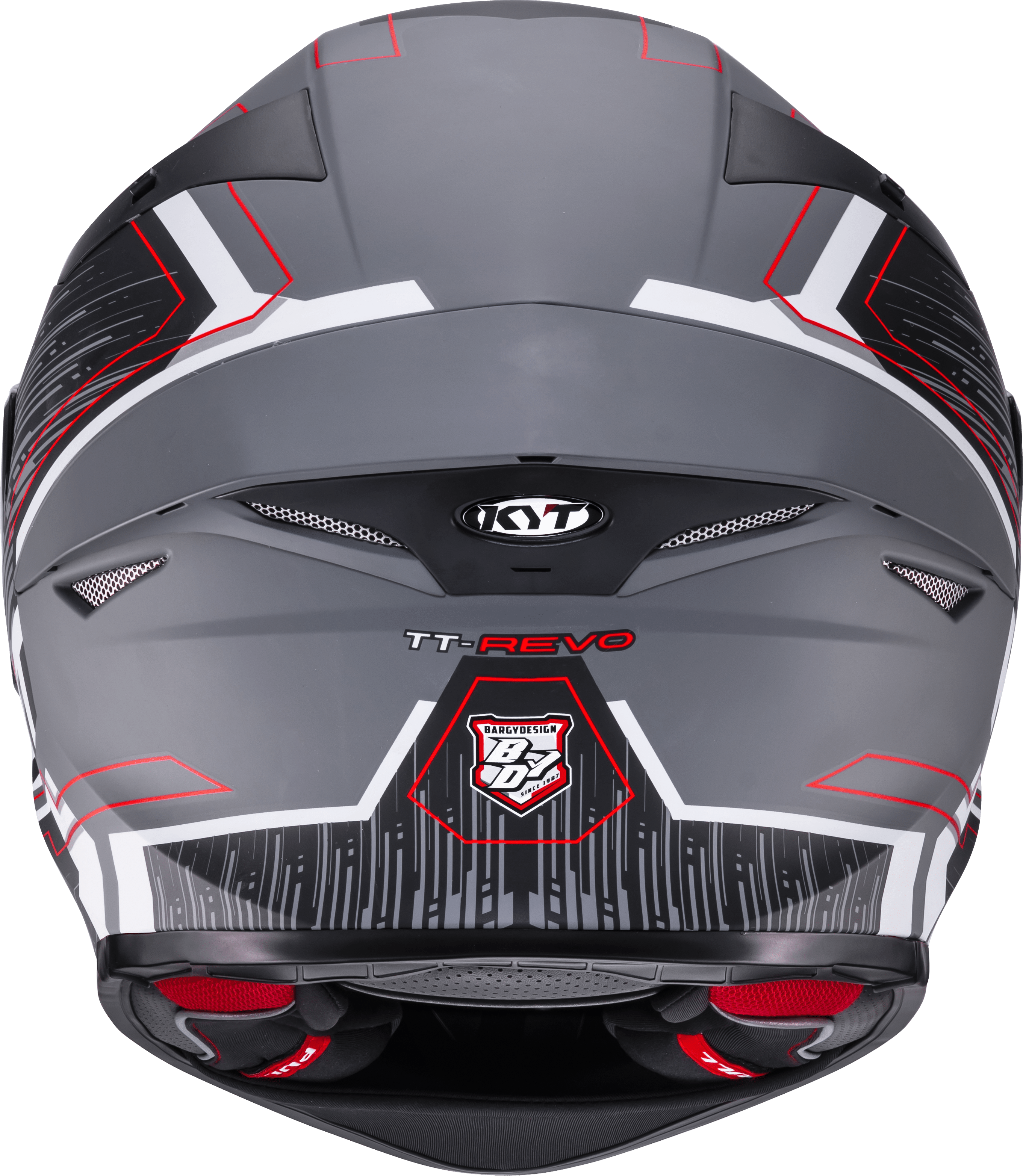 KYT TT-Revo Casco Speeding Matt Grigio Y6TR0052 