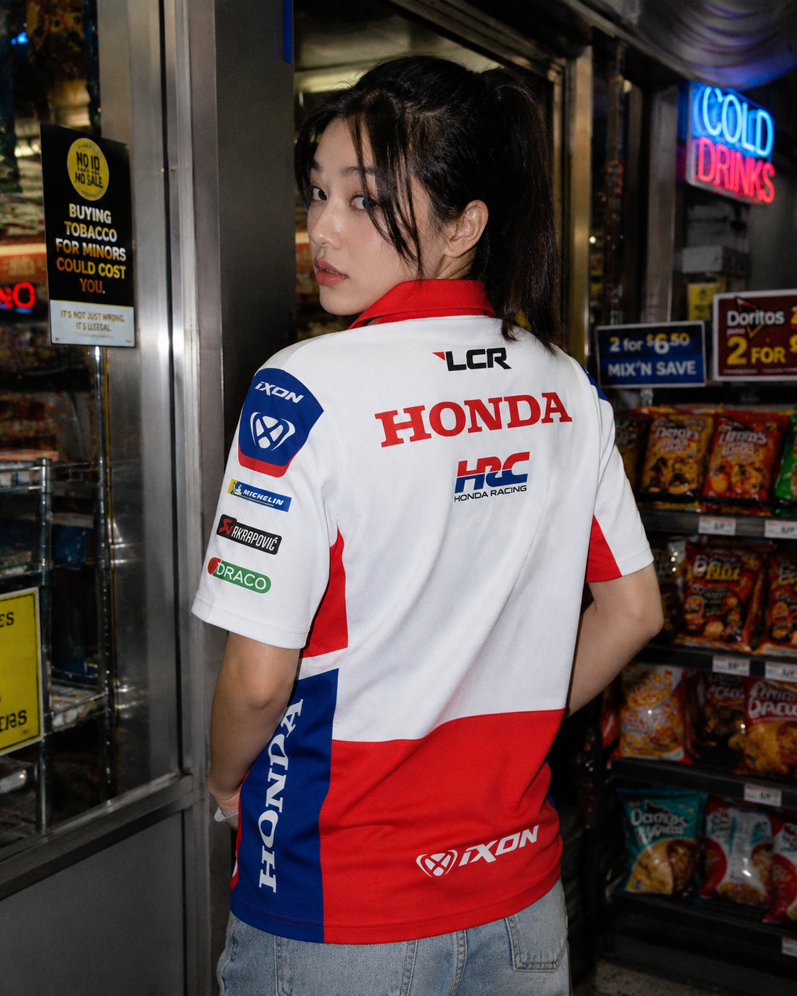 LCR Honda Racing-Team Poloshirt Replica 2026 IXON 