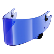 Shark visor blue mirrored (Aeron/Aeron GP/FIM 1 & FIM 2) 