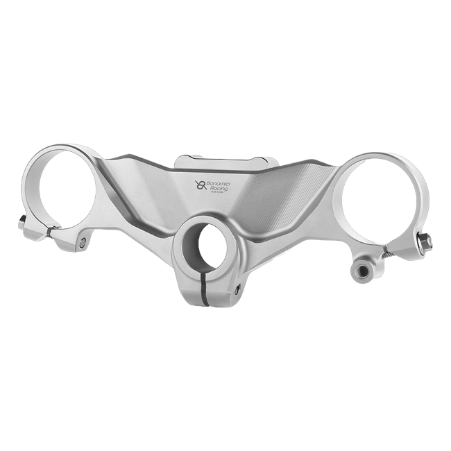 Gabelbrücke oben Bonamici Racing PSC1 für CFMOTO 675 SR-R – Silber