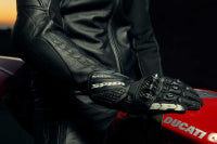 Spidi Carbo 5 Racing Motorcycle Leather Gloves | Men | Black | A185026 