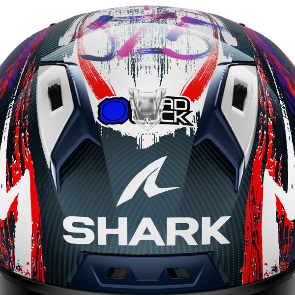 Shark Aeron GP Capacete FIM Racing Replica da Assinatura de Johann Zarco 2025 