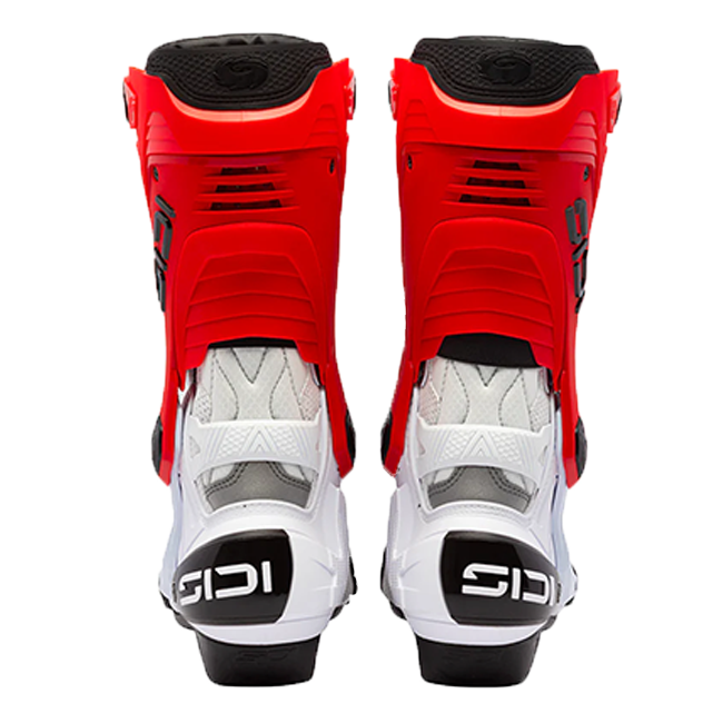 Botas de moto Sidi Rex Air Branco/Vermelho 391 