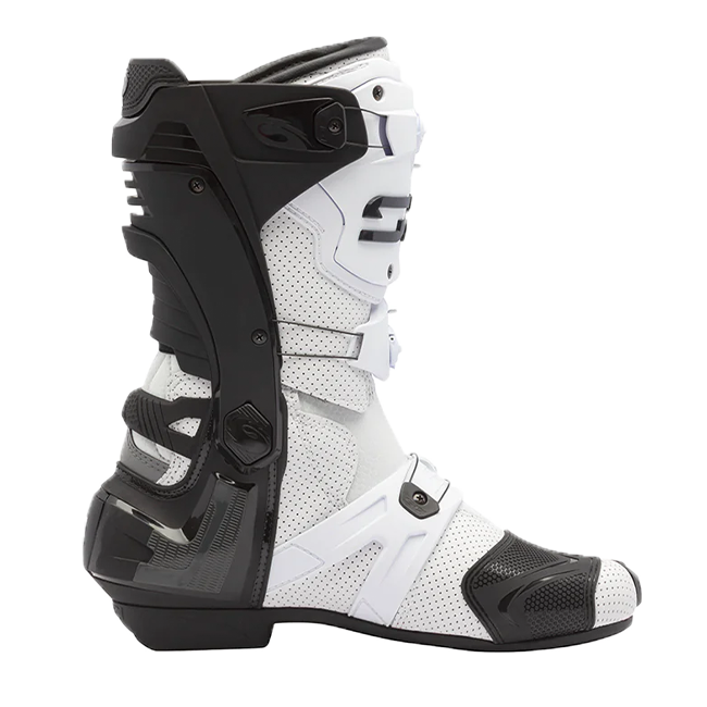 Bottes de moto Sidi Rex Air Blanc/Noir 203 