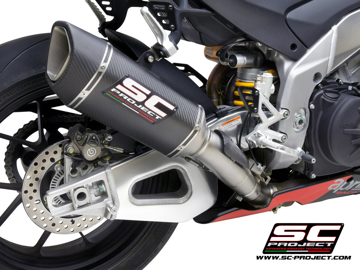 SC-project slip-on SC1-R (250mm) Aprilia RSV4 1100 Factory (21-25) A27A-VT90