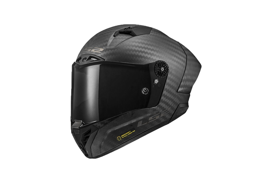 Casque LS2 FF805 Thunder GP Aero Carbone Mat Carbone Visible 168058811 