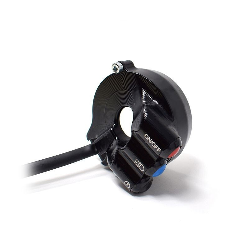 Gasgripbehuizing met geïntegreerde stuurknop JetPrime Aprilia RSV4/RR/1100 Factory (21-25) JP ACC 660 RV 