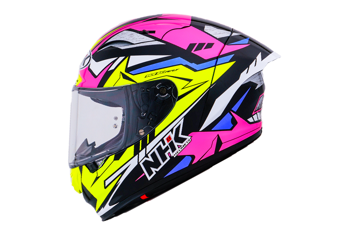 NHK GP-R Tech Race Helm Alonso López Replica 2022 Pink