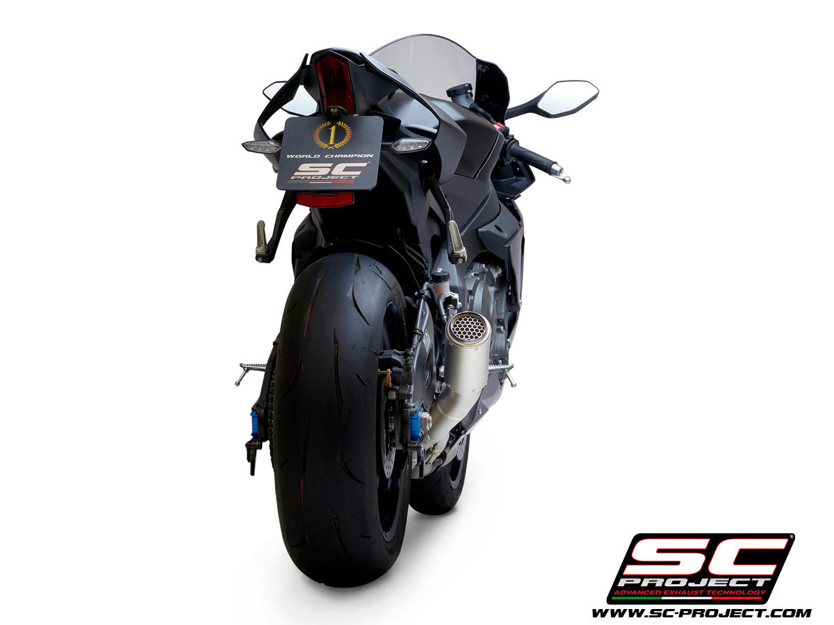 SC-Project Slip-On CR-T + KAT-Ersatzrohr Yamaha YZF-R1/M RN32 (15-16) Y11A-DET36