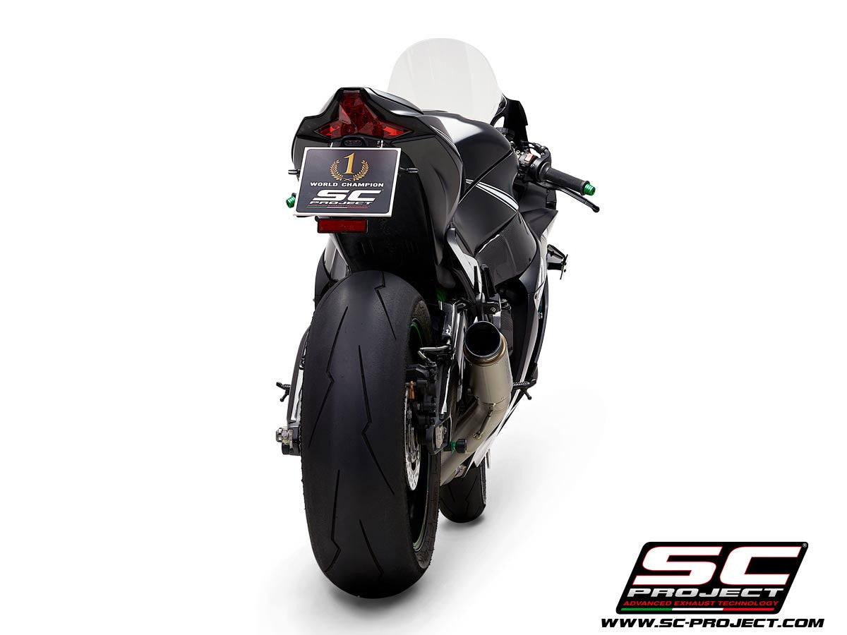 SC-Project Slip-On GP70-R + KAT-Ersatzrohr Kawasaki ZX-10 R/RR (16-20) K22A-DET70