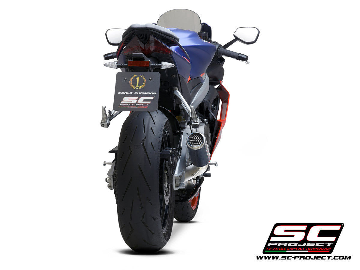 SC-Project Paslanmaz Çelik Komple Sistem 2-1 CR-T Aprilia RS 660 (20-24) 