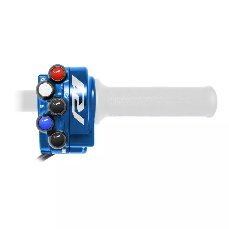 Gasgriffgehäuse mit Lenkerschalter JetPrime Yamaha YZF-R1/M RN65 (20-26) JP ACC 033